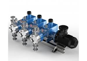 聯(lián)體液壓隔膜計(jì)量泵